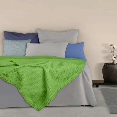 Покривало 160х230 Lime Waffle Weave COSAS Лайм Покривало 160х230 Lime Waffle Weave COSAS Лайм