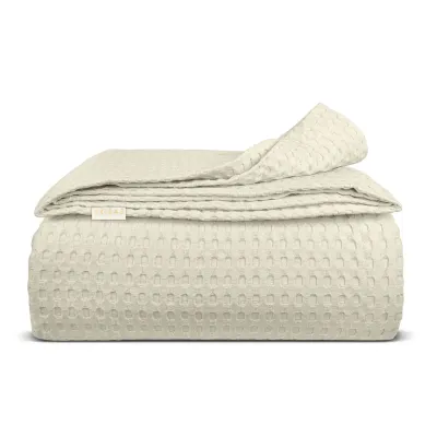 Покривало 240х260 Avori Waffle Weave COSAS Капучино