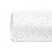 Простынь на резинке COSAS Dots 90х200 см Черно-белый