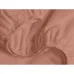 Простирадло на резинці 80х160 см COPPER COSAS Цегельний