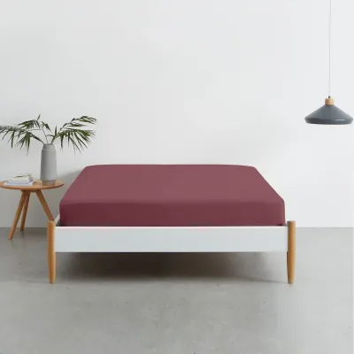 Простынь на резинке 80х160 см BLUEBERRY COSAS Сливовый