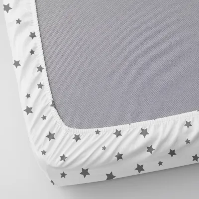 Простынь на резинке 80х160 см GREY STARS COSAS Белый