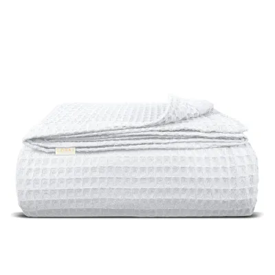 Покрывало 75x95 Snow Greek Waffle COSAS белый