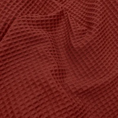 Покрывало 75x95 см Ruby Greek Waffle COSAS Бордо Покрывало 75x95 см Ruby Greek Waffle COSAS Бордо