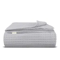 Покривало 75x95 см Smoky Greek Waffle COSAS сірий Покривало 75x95 см Smoky Greek Waffle COSAS сірий