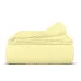Покрывало COSAS Marmalade Knitted Braid 75x95 см Желтый