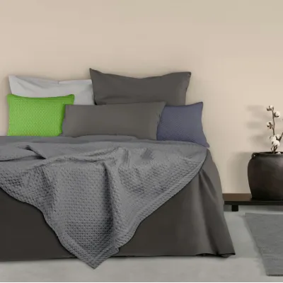 Покривало 75x95 Smoky Waffle Weave COSAS сірий