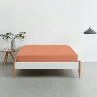 Набір наволочки і простирадло 3 шт AMBER CS2 COSAS Теракотовий Набір наволочки і простирадло 3 шт AMBER CS2 COSAS Теракотовий