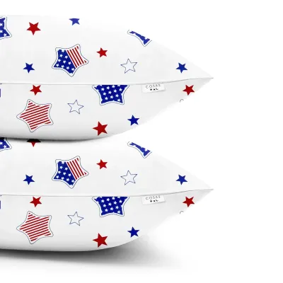 Набор наволочек COSAS STAR AMERICA 50х70 см Белый