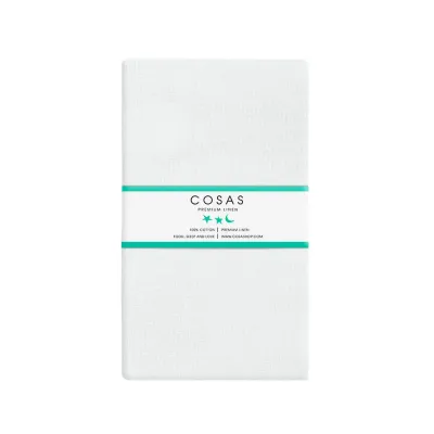 Набір простирадло на резинці 60х120 см набір WHITE ROSE COSAS