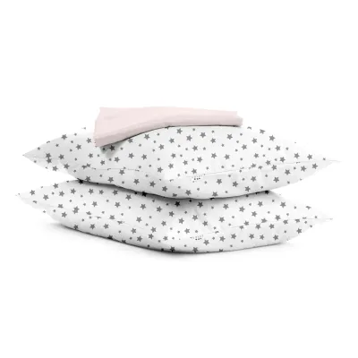 Набор наволочки и простыни 3 шт ROSE STARFALL G WHITE COSAS белый