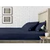 Набор наволочки и простыни 3 шт DARK BLUE COSAS синий Набор наволочки и простыни 3 шт DARK BLUE COSAS синий
