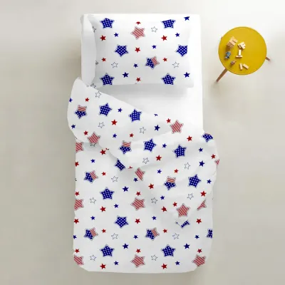 Підліткова постільна білизна Star America White COSAS Синій 160х220 см Підліткова постільна білизна Star America White COSAS Синій 160х220 см