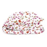 Пододеяльник полуторный 160х220 см BUTTERFLY COSAS красный