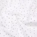 Простирадло на гумці COSAS Mini Dots CS1 120х200 см Чорно-білий