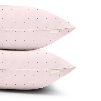 Евро постель без простыни Mini Dots CS4 COSAS розовый 200х220 см Евро постель без простыни Mini Dots CS4 COSAS розовый 200х220 см