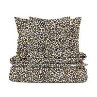 Евро постель без простыни Leopard COSAS Бежевый 200х220 см