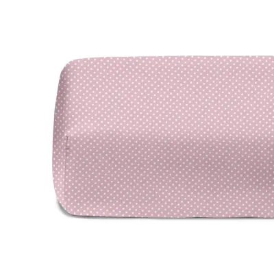 Простирадло на резинці 120х200 см MINI DOTS CS9 COSAS Рожевий