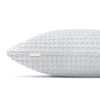 Наволочка COSAS Snow Greek Waffle 40х40 см Білий