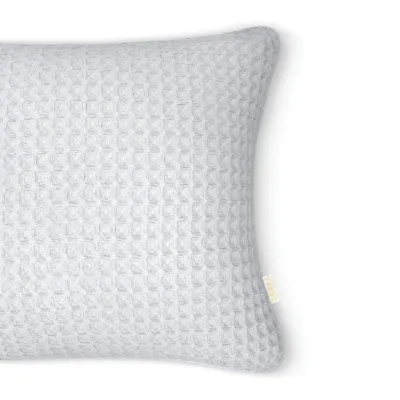 Наволочка COSAS Snow Greek Waffle 45х45 см Белый