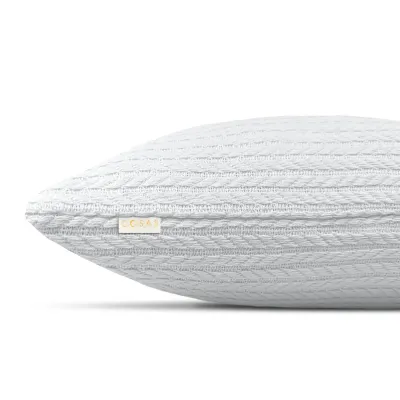 Наволочка COSAS Snow Knitted Braid 40х40 см Белый