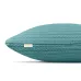 Наволочка COSAS Azure Knitted Braid 50х50 см Бирюзовый