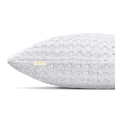 Наволочка COSAS Snow Waffle Weave 40х40 см Білий