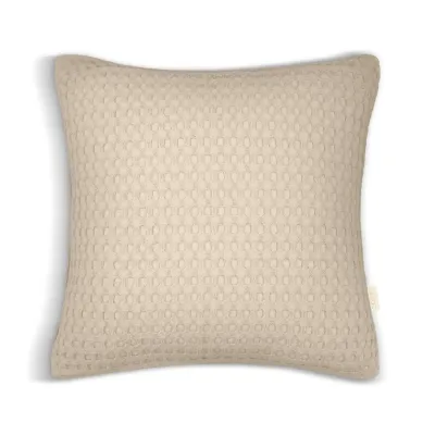 Наволочка COSAS Biscuit Waffle Weave 40х40 см Бежевий