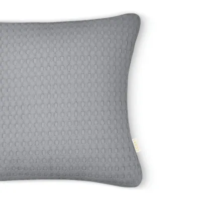 Наволочка COSAS Smoky Waffle Weave 40х40 см Серый