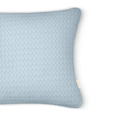 Наволочка COSAS Wave Waffle Weave 40х40 см Лазуровий