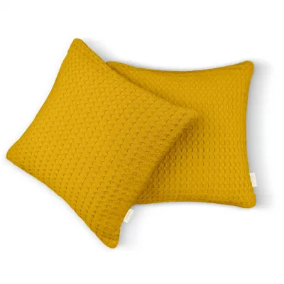 Наволочка COSAS Curcuma Waffle Weave 40х40 см Наволочка COSAS Curcuma Waffle Weave 40х40 см