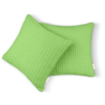 Наволочка 40х40 см Lime Waffle Weave COSAS