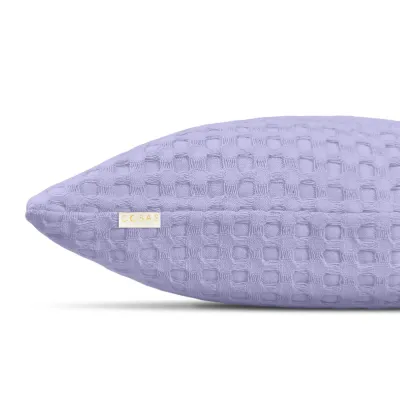 Наволочка 45х45 см Lavander Waffle Weave COSAS