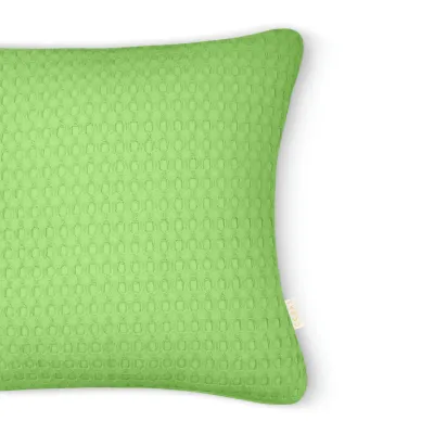 Наволочка 45х45 см Lime Waffle Weave COSAS