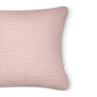 Наволочка COSAS Sakura Waffle Weave 50х50 см Розовый