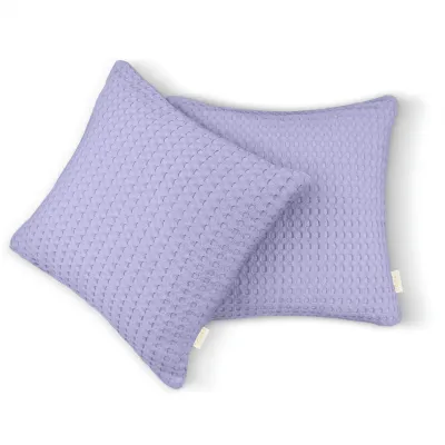 Наволочка 50х50 см Lavander Waffle Weave COSAS