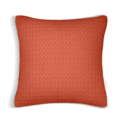Наволочка COSAS Rust Waffle Weave 50х50 см Помаранчевий Наволочка COSAS Rust Waffle Weave 50х50 см Помаранчевий