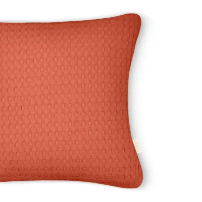 Наволочка COSAS Rust Waffle Weave 50х50 см Помаранчевий Наволочка COSAS Rust Waffle Weave 50х50 см Помаранчевий