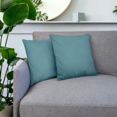 Наволочка COSAS Deco SKYEY 40х40 см Бірюзовий