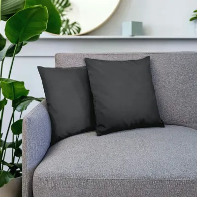 Наволочка COSAS Deco GRAPHITE 45х45 см Графіт