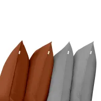 Набір наволочок COSAS СINNAMON & GRAPHITE SET 50х70 см 4 шт Кориця/Графіт Набір наволочок COSAS СINNAMON & GRAPHITE SET 50х70 см 4 шт Кориця/Графіт
