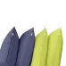 Набір наволочок COSAS DARK BLUE & LIME SET 50х70 см 4 шт Синій/лайм