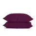 Набір наволочок COSAS DARK CHERRY & URBAN SET 50х70 см 4 шт Вишневий/Сірий
