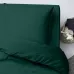 Подростковое постельное белье Dark Green COSAS Зеленый 160х220 см