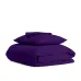 Подростковое постельное белье Dark Plum COSAS Фиолетовый 160х220 см