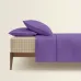 Полуторна постіль з простирадлом на гумці Lavender COSAS Орхідея 160х220 см