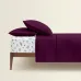Двуспальная постель с простыней на резинке Plum CS3 COSAS Марсала 180х220 см
