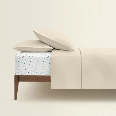 Сімейний комплект постільної білизни COSAS Biscuit 2х160х220 см Різнокольоровий