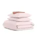 Полуторна постіль з простирадлом на гумці Mini Dots CS25 COSAS рожевий 160х220 см