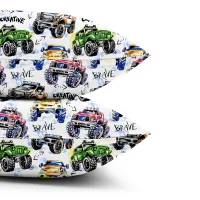 Набір наволочок COSAS BRAVE CARS 50х70 см Різнокольоровий Набір наволочок COSAS BRAVE CARS 50х70 см Різнокольоровий